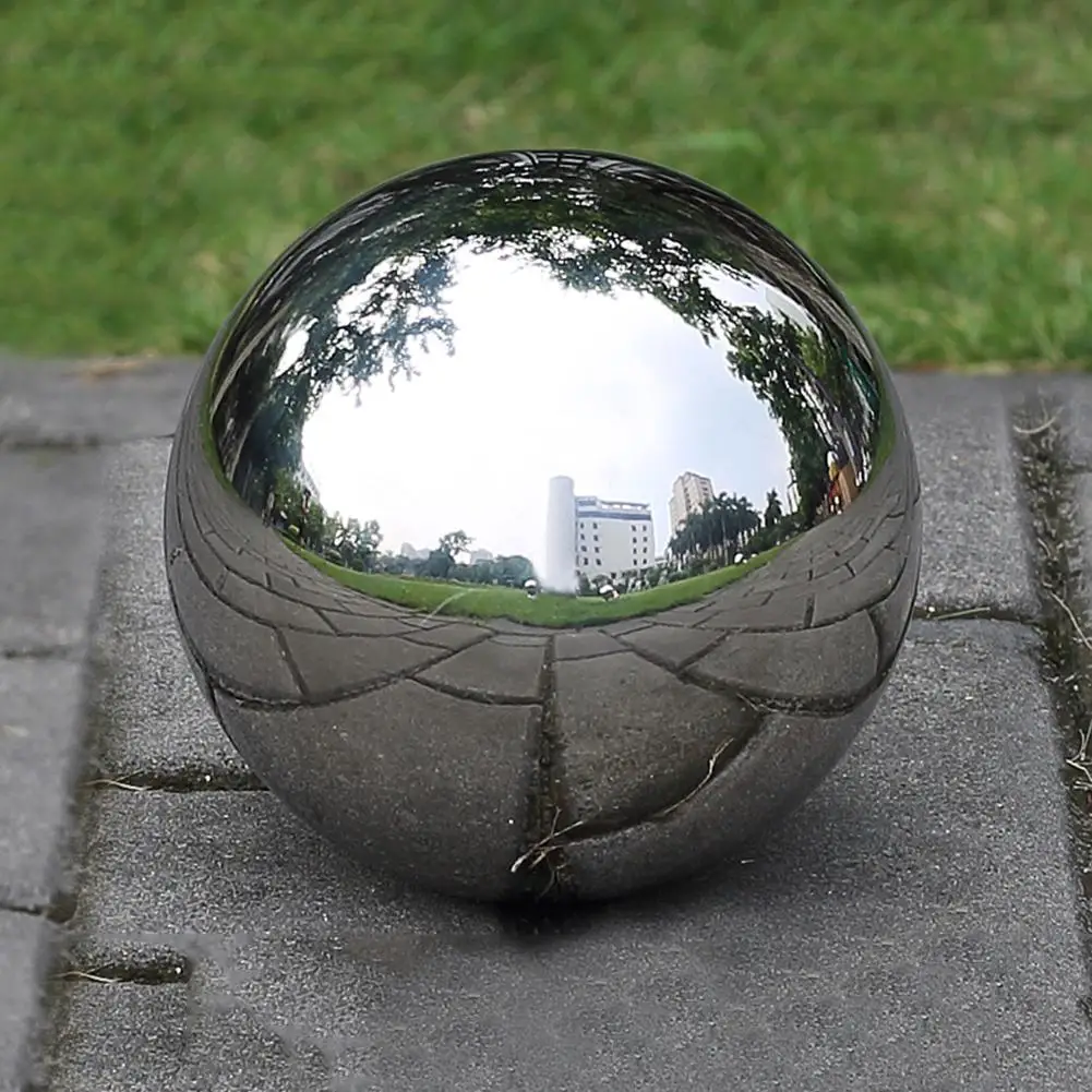 шары металлические декоративные. шар inox sphere 70 мм. металлический шар. шар полый из нержавейки. металлические шары в ландшафте.