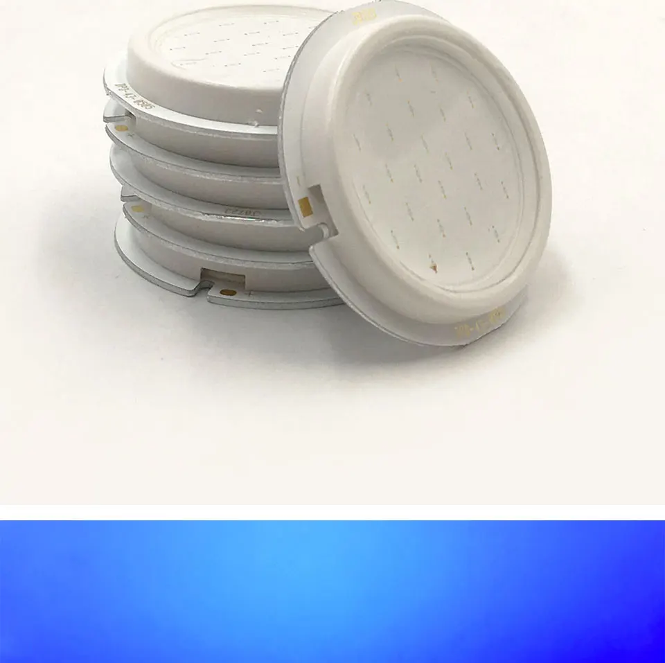 43mm Thicken Round COB LED Chip On Board 15V 5W Light Source Natural White Blue Lighting Color Circular COB for LED Lamp Bulbs (9)