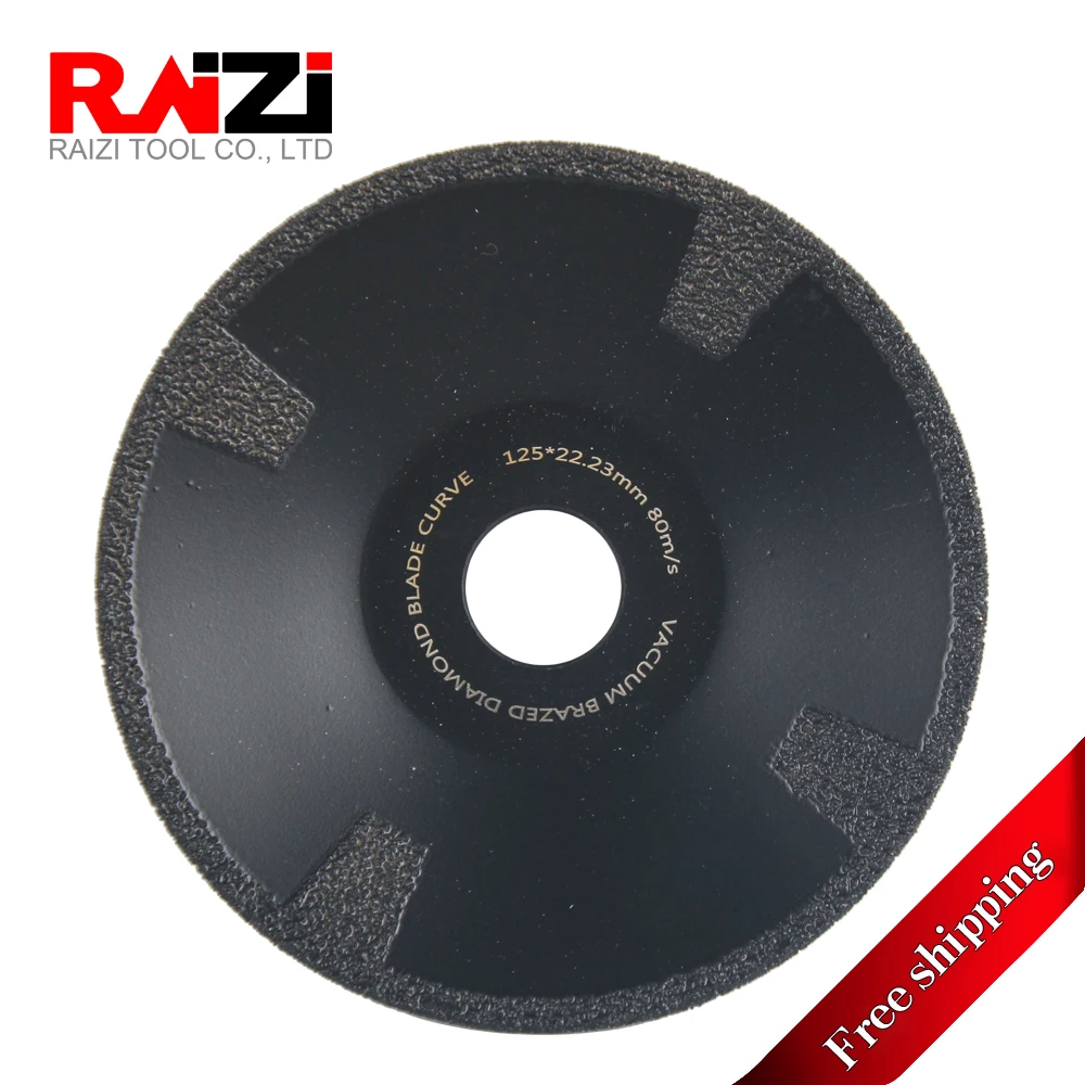 

Raizi 5 Inch/125 mm Brazed Diamond Contour Blade Cutting&Grinding Disc For Sink Holes On Marble Porcelain Ceramic(Free Shipping)