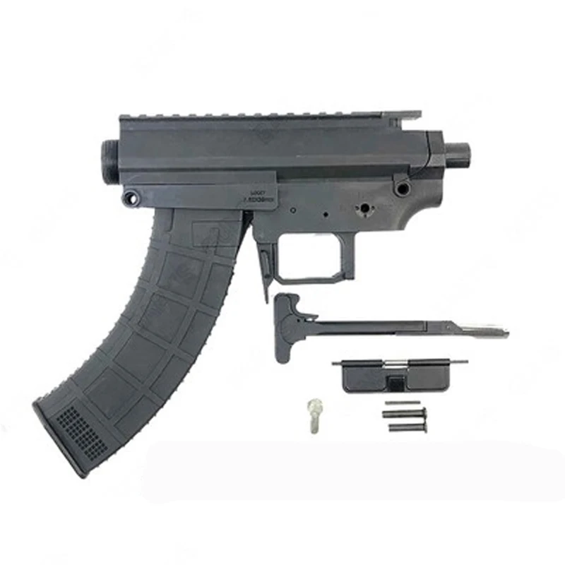 set1nylon kit AK UNCLE Gel Ball Blasting MK47 nylon receiver Jinming m4 LDT FB gearbox universal No. 2 gear box modification upgrade receiver - Цвет: set1nylon kit