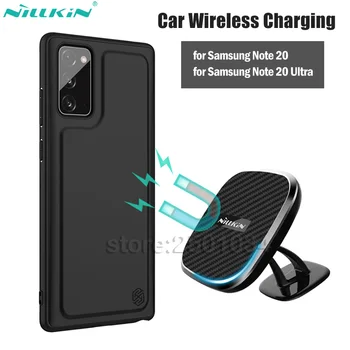 

NILLKIN 10W Fast Magnetic Car Wireless Charger+Magnetic Case for Samsung Galaxy Note 20/Note20 Ultra Charging Car Charger Holder