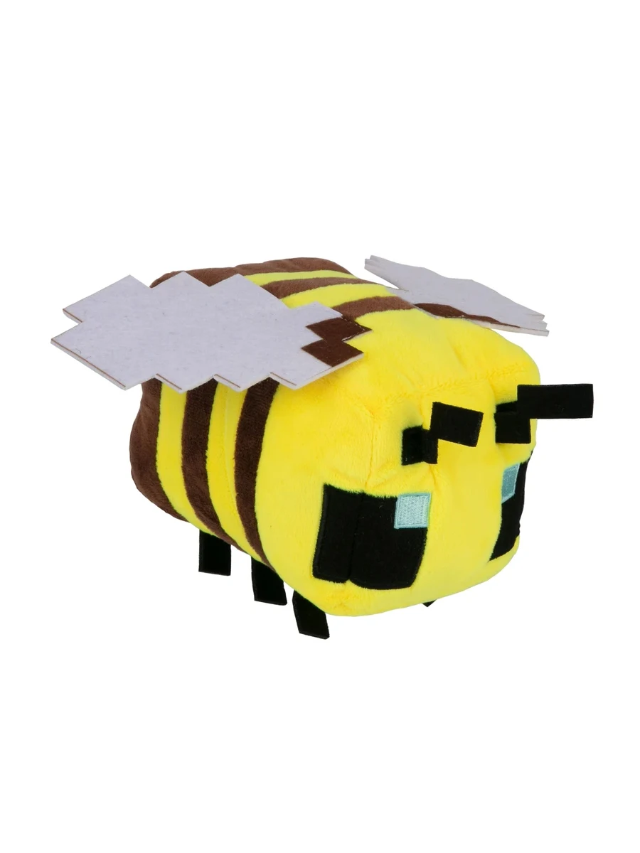Soft Toy Minecraft Happy Explorer Bee 