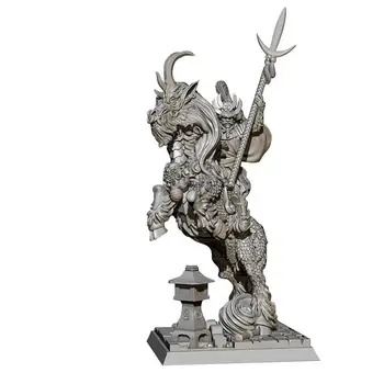 

60mm Resin Figure Model Kit Kylin Beast Warrior self-assembled Model