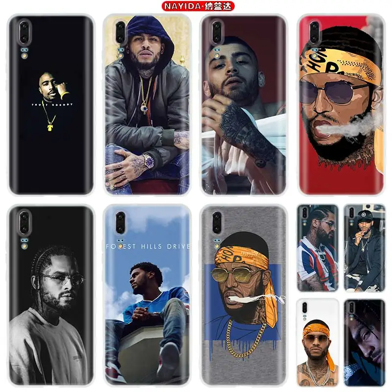 Мягкий ТПУ чехол для Huawei P40 P30 P20 Pro P10 Plus Lite p30lite p40lite E P samrt Z 2019 2020 Dave East | Мобильные