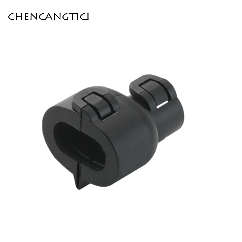 Description Picture 3 of item1 Set 2 Pin Auto Wire Plug Cap Round 180 90GRD Cable Clip Shell Sheath 7807128 for Super Sealed AMP Connector 282104-1 282080-1