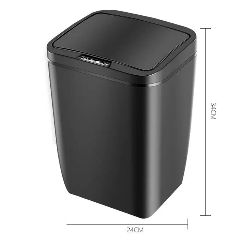 12л автоматический умный датчик мусорное ведро PP пластик кухня спальня энергосберегающий интеллектуальный датчик мусорное ведро бытовые товары