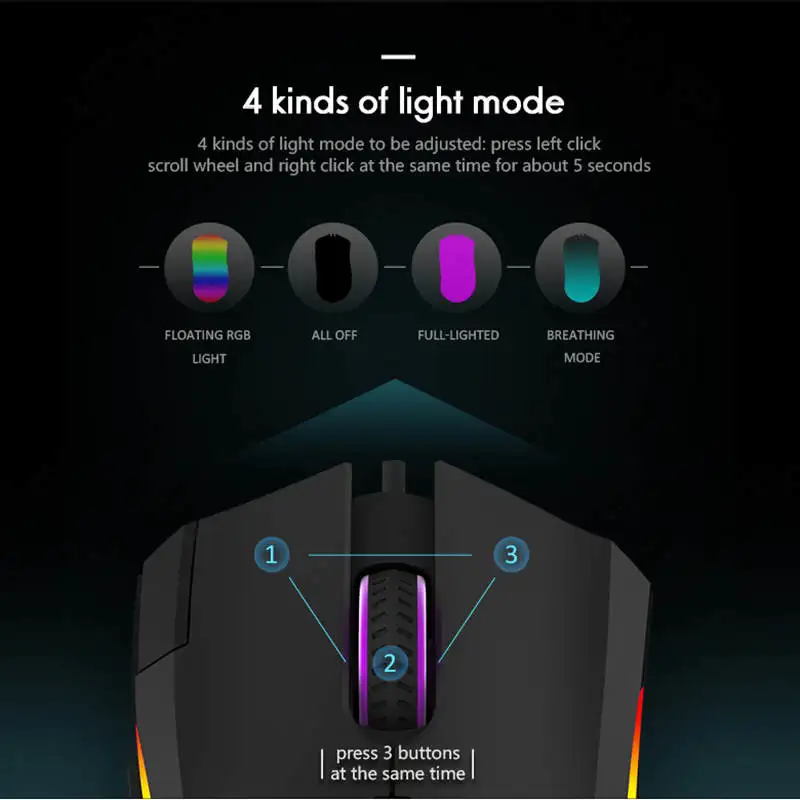 Delux M625 PMW3360 игровая мышь компьютерная геймерская Mause с RGB подсветкой 12000 dpi эргономичная оптическая проводная мышь для ПК ноутбука Overwatch