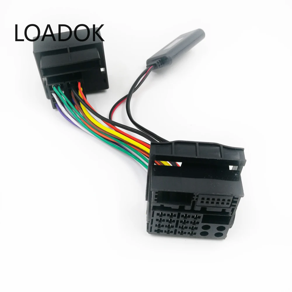 

6000CD Device Bluetooth 5.0 AUX-in Audio Cable Full Harness Adapter for 6000 CD Ford Mondeo Focus Bluetooth Adapter for Car