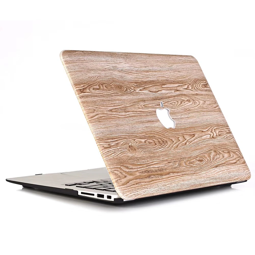 

Fashion Wood Grain Painted Sleeve Case for MacBook Air Retina Pro 11 12 13 15 inch Laptop Bag Case Cover Replace Funda