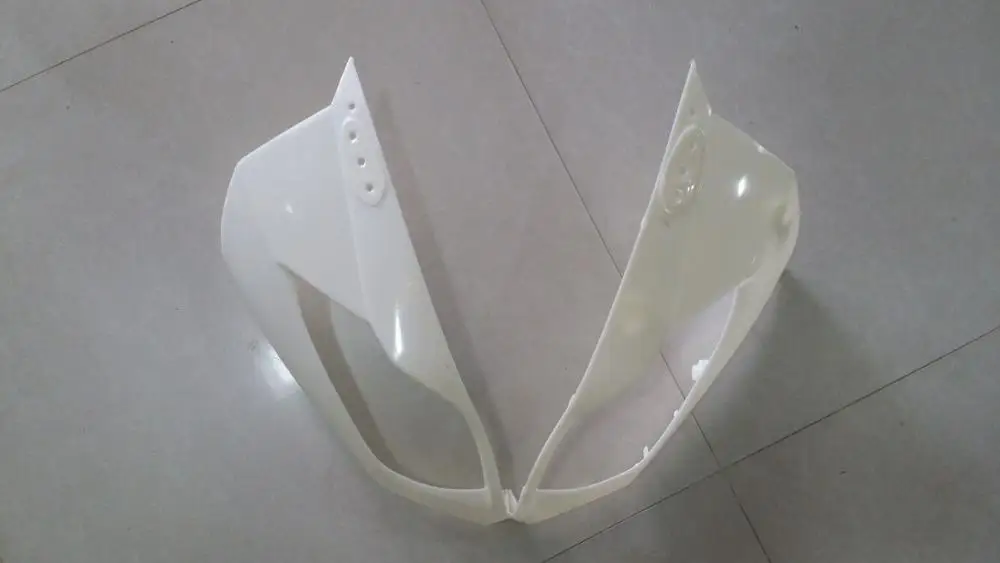 

Motorcycle Fairings For unpainted Upper Front Head Fairing Cowl Nose Cowl For kawasaki zx-6r 2009 2010 -2012 636 09 -12 ZX-6R