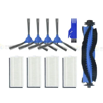 

Top Sale 10 Pcs Replacement Parts Accessories Kit for Eufy RoboVac 11S 30 Vacuum Filters Side Brushes Filter Roller Brush Guard