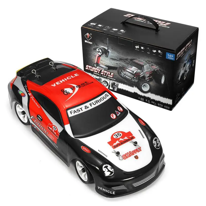 Wltoys K969 1/28 2,4G 4WD матовый RC автомобиль Высокая скорость Дрифт автомобиль игрушка для детей, ЕС Plug