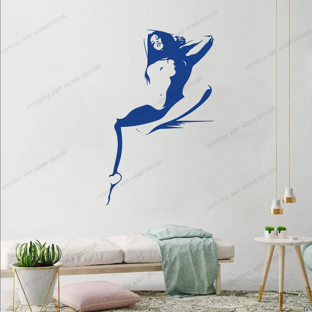 Autocollant Mural En Vinyle Pour Femmes, Sexy, Fille Nue, Femme Adulte,  Autocollant, Décor Artistique, Décoration Pour La Maison, Cx1266 - Stickers  Muraux - AliExpress