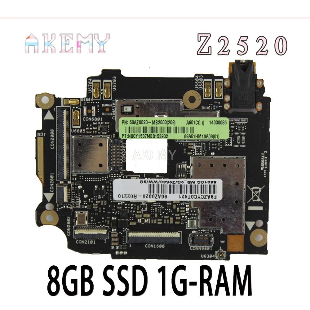 Новинка! Оригинал для For Asus ZenFone 6 A600CG A600C планшеты материнская плата Mainboard