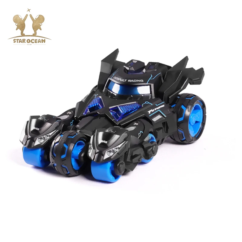 Новинка 1:32 Batmobile преобразование электрической энергии модели автомобилей из сплава 3 в 1 гоночный автомобиль катапульта игрушки для детей