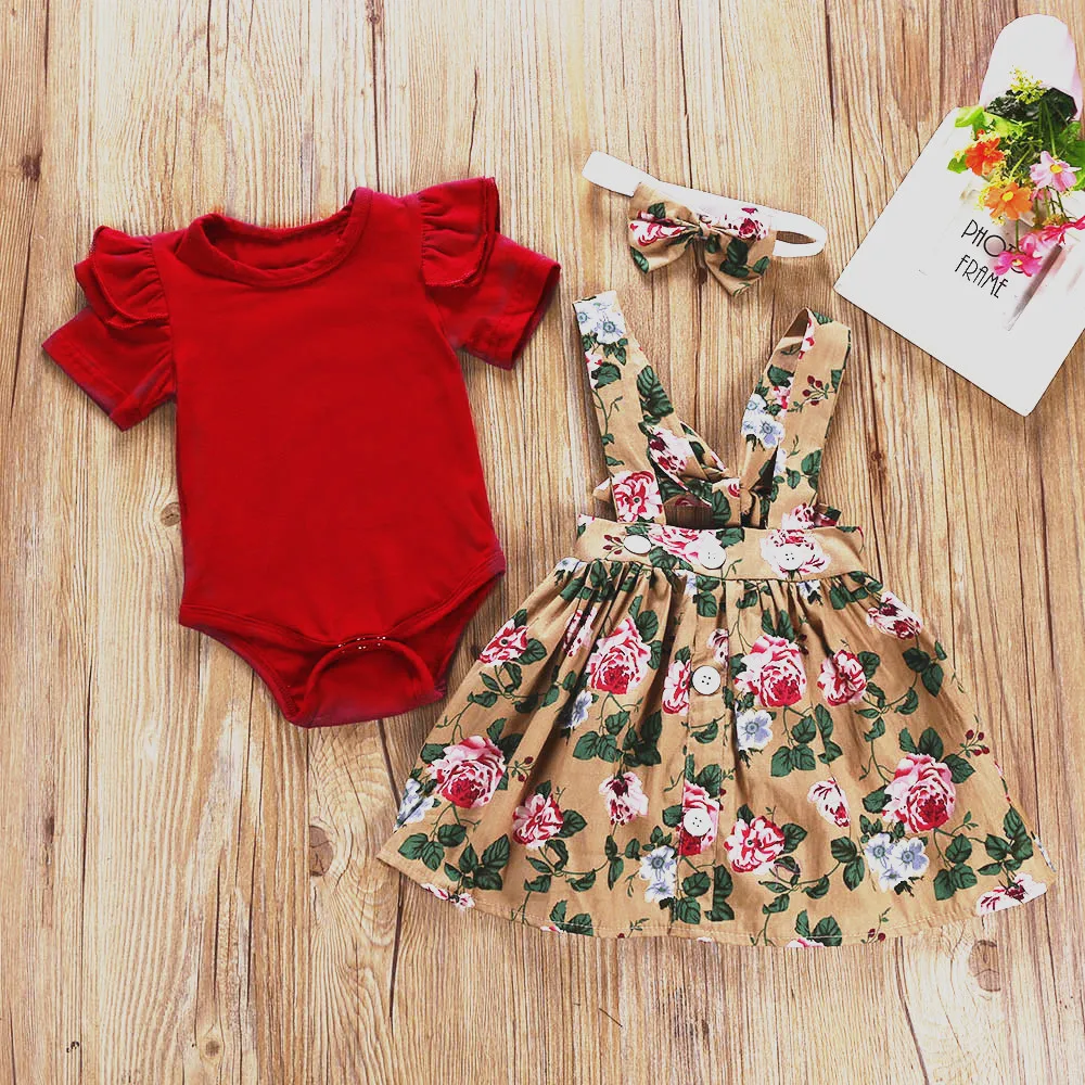 2020 new baby clothes sets summer toddler girls clothing suits newborm