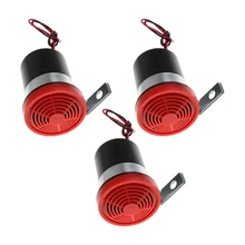 3x DC 12 V/24 V Автомобильная резервная тревожная сирена заднего хода звуковые сигналы тревоги красный