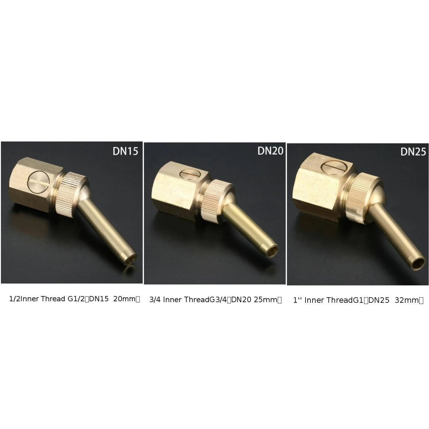 Adjustable Brass Jetting Water Fountain G1 1/2 3/4 DN15 Nozzle Sprinkler Spray Head Pond Pool Tools