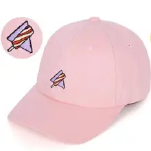 Милые шляпы для папы, бейсбольная Регулируемая Кепка в стиле хип-хоп для мужчин и женщин, повседневная кепка черного, желтого, розового, фиолетового цвета