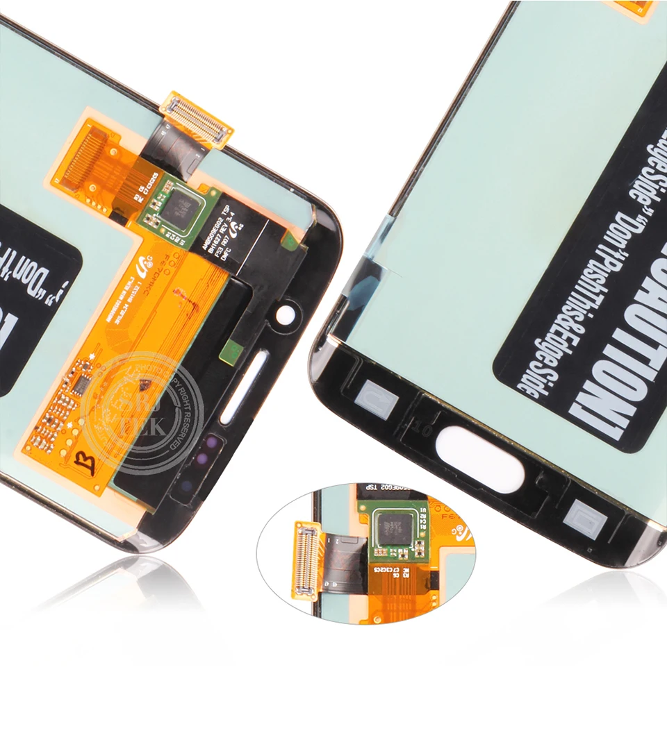 Гарантия 5,1 ''Супер AMOLED экран для SAMSUNG Galaxy S6 Edge ЖК-дисплей S6EDGE G925 G925F сенсорный экран дигитайзер Замена