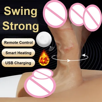 New Silicone Strap-on Dildo Elastic Panties Realistic Dildo Wear Pants Masturbation For Woman Lesbian Strap on Penis Sex Toys 5