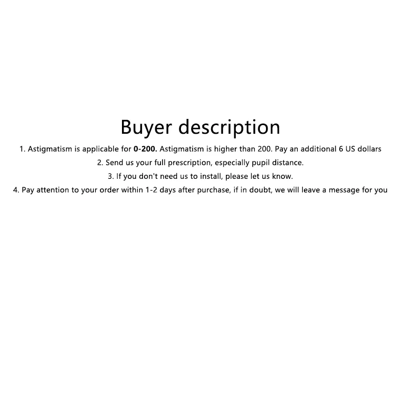 Prescription Glasses Lenses Optical Lenses Prescription Lenses 1.56 1.61 1.67 Aspherical Prescription Glasses Women Men's Myopia Driving Anti Blue Light