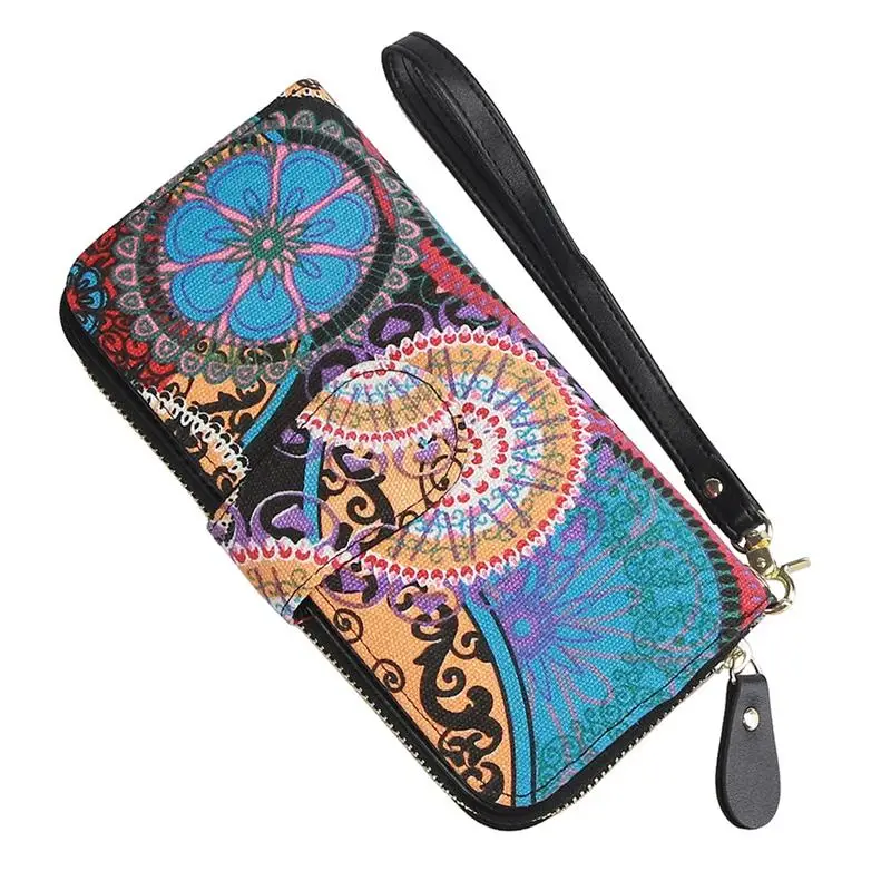 Womens Wallet Casual Canvas Lightweight Simple Clutch Wallet Girls Handbag Wallet Bag Canvas Change Pouches