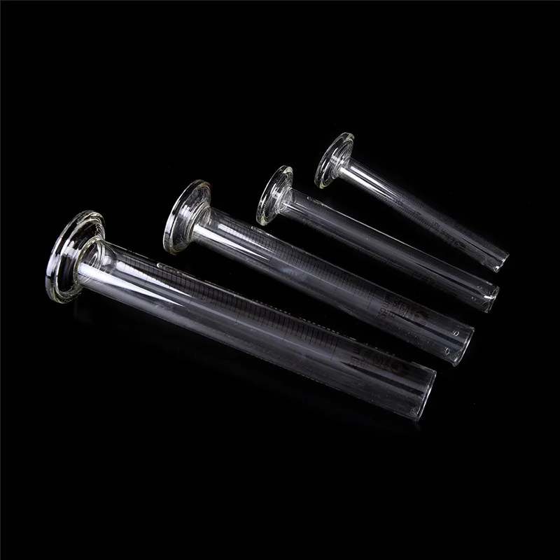 1PC 50ml Graduated Glass Measuring Cylinder Chemistry Laboratory Measure School Laboratory Cylinder