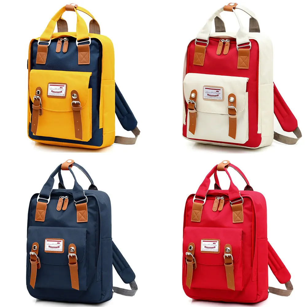 Женский рюкзак, милая сумка на плечо для девочек, высококачественный рюкзак для ноутбука, холщовая школьная сумка для подростков, для девочек и мальчиков, дорожные рюкзаки