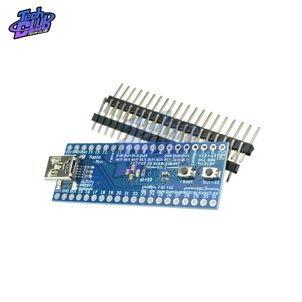 Плата управления STM32F103CBT6 Maple Mini ARM STM32 3 В USB|Детали и аксессуары для приборов| |