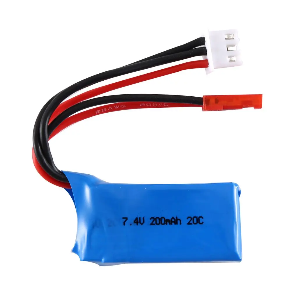 7,4 V 200mAh 20c аккумуляторная батарея Lipo батарея литиевая батарея RC для мини альпиниста Москитная машина 1/36 автомобиль RC автомобиль набор