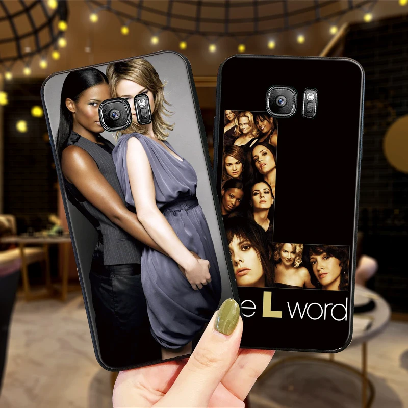 Мягкий силиконовый чехол L Word для телефона samsung S6 S7 Edge S8 S9 S10 PLUS NOTE 8 9 M10 20 30 задняя