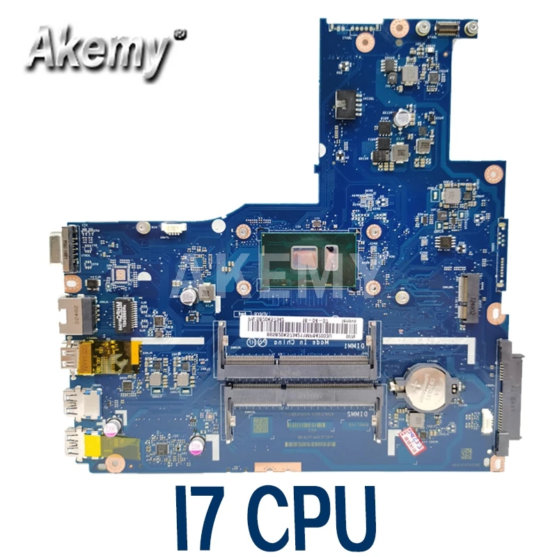 Материнская плата для ноутбука Lenovo B51-80 15 дюймов BIWB6 B7 E7 E8 LA-D102P SR2EZ I7-6500U CPU DDR3 |