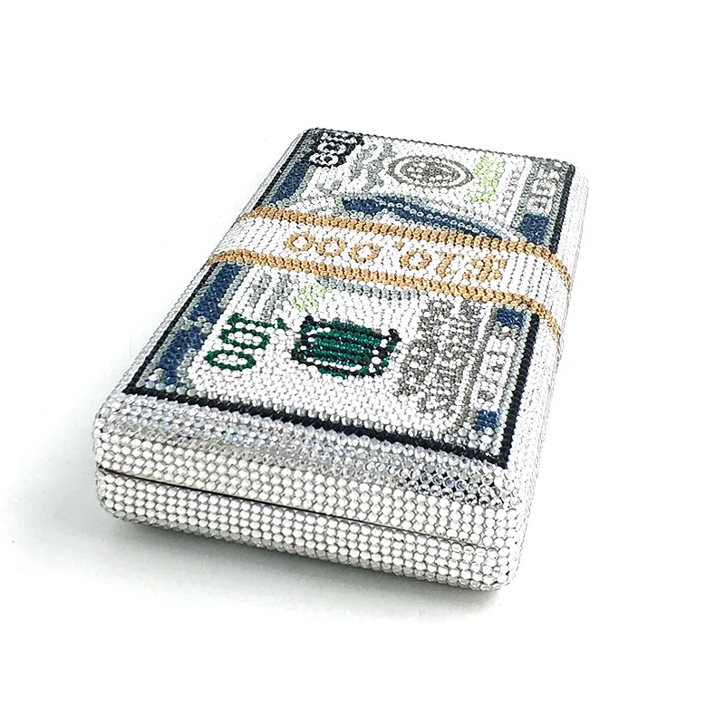 bedazzled money purse