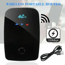 CAT4 150Mbps Pocket 3G LTE Modem FDD 4G wifi Router CAT4 sim card Dongle Broadband Hotspot Wireless роутер wi fi Router Modem
