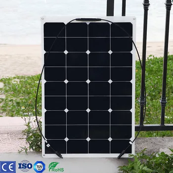 

XINPUGUANG 75W flexible solar panel 12V Solpanel PV solpanel yacht boat RV Painel solar module for car RV boat battery charger