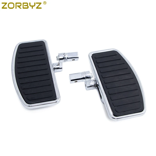 ZORBYZ Motorcycle Adjustable Front Driver Floorboard Footboards Footrest  For Honda Shadow ACE VT400 VT750 1997-2003