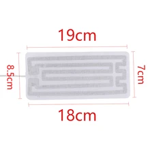 Теплые стельки для зимних видов спорта на открытом воздухе, теплые стельки для катания на лыжах, сохраняющие тепло для мужчин и женщин, 7*18 см, 1 пара, 5 В, USB нагревательный элемент, пленка