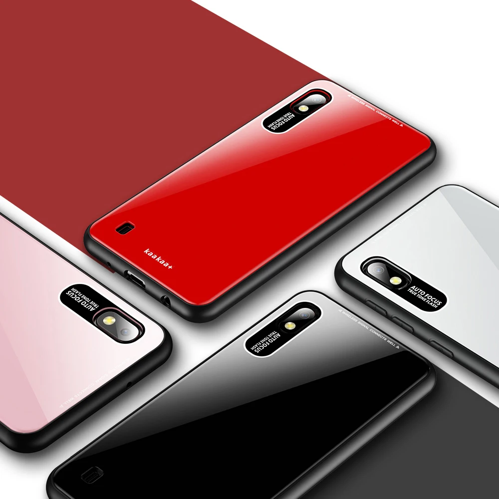 

UFlaxe Phone Case For Samsung Galaxy A10 A20 A30 A40 A50 A60 A70 KAAKAA Hard Casing Shockproof Ultra-thin Cover