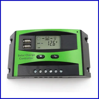 

New 10 a ~ 80 a solar controller photovoltaic street lamp 12 v / 24 v intelligent automatic recognition