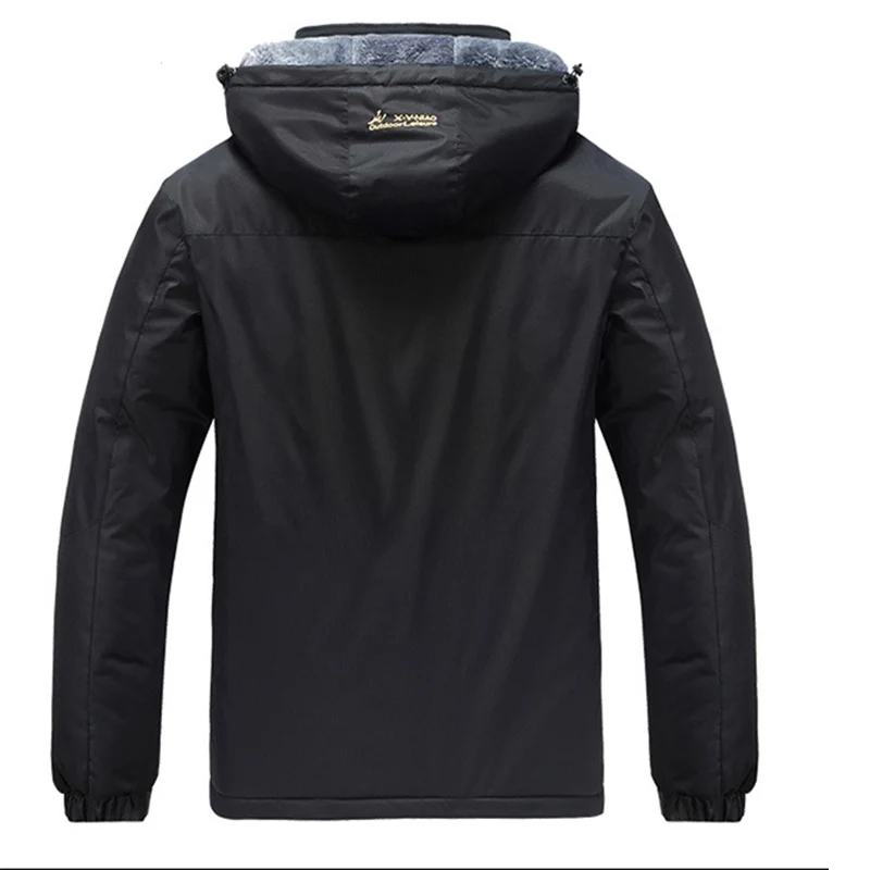Men's Waterproof Ski Jacket Warm Winter Snow Coat Mountain Windbreaker Hooded Raincoat