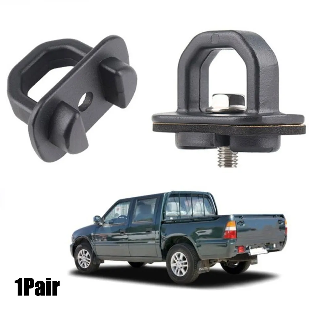 1Pair Pickup Truck Trunk Lock Tie Down Anchors Truck Bed Cargo Hooks