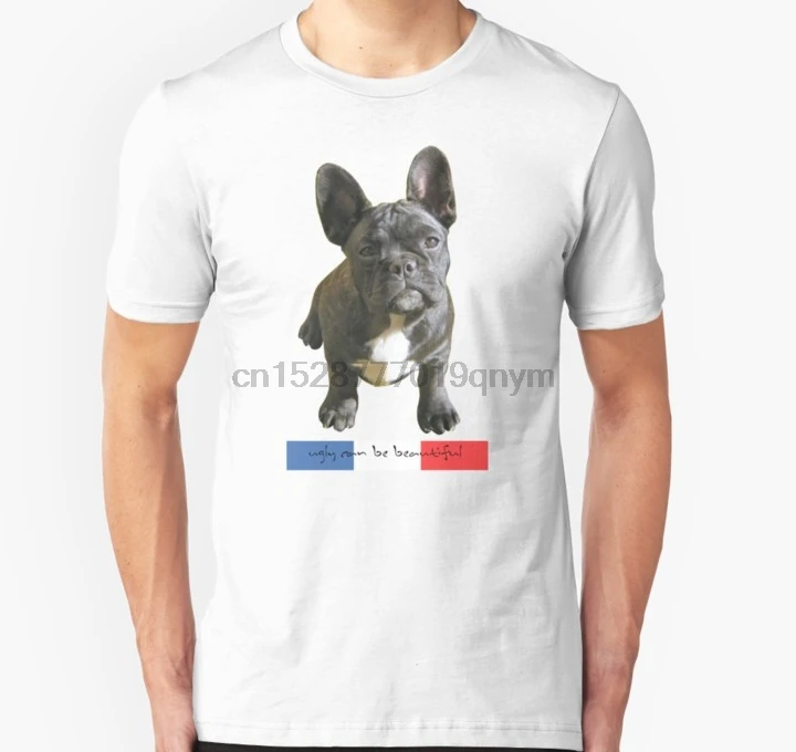 Men tshirt BEAUTIFUL FRENCH BULLDOG T Shirt Printed T-Shirt tees top | Мужская одежда