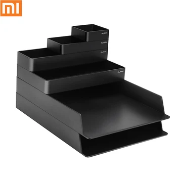 

Xiaomi Mijia Multifunction Desktop Storage Set Book Pen Holder Kitchen Organiser Cosmetics Box Container For Home Office Storage