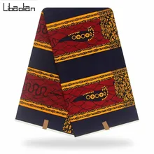 Хлопок голландский воск ткань Анкара Африканский настоящий голландский воск настоящий батик воск для нигерийского лоскутного шитья F11-27