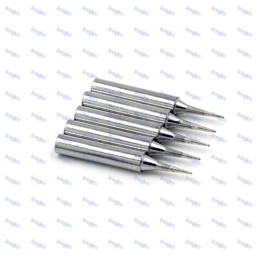 5pcs Soldering Iron Tips Pure Copper 900M  Soldering Iron Tips Solder Tip Tool Replacement for 936 Rework Station Wielding Tip best soldering station