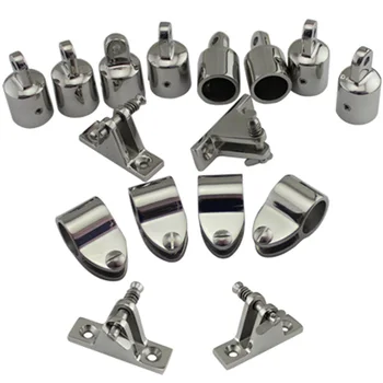 

4 Bow 1 Inch Bimini Top Boat Stainless Steel Fittings Marine Hardware Set - 16 Piece Set Of Ss316 1 Inch(25Mm)