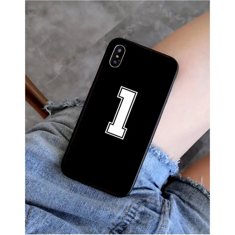 Babaite милый чехол для телефона с изображением футбольных цифр на удачу iPhone 11 pro XS MAX