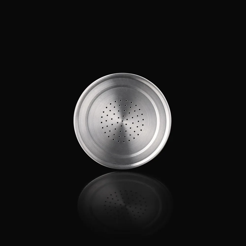 Многоразовые капсулы для кофе из нержавеющей стали, капсулы для Nespresso, эспрессо, Кофеварка, чашка, фильтр, кофейная посуда
