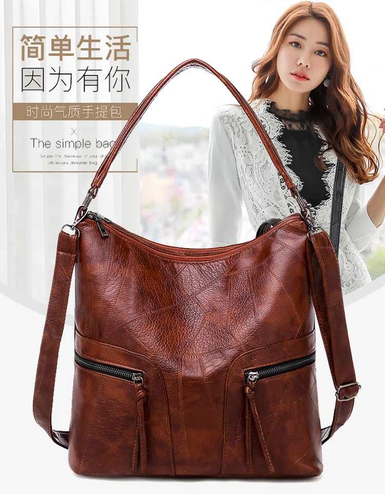 Sisjuly натуральная кожа ретро коричневая Женская сумка на плечо с коричневым модная женская сумка через плечо черная сумка